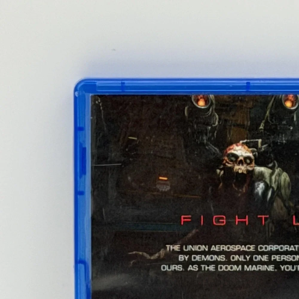Doom Sony PlayStation 4 PS4 Walmart Exclusive Complete 2016 Shooter M Video Game